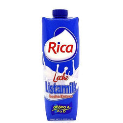 Rica Leche Listamilk Entera 3%