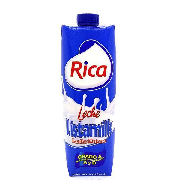 Rica Leche Listamilk Entera 3%