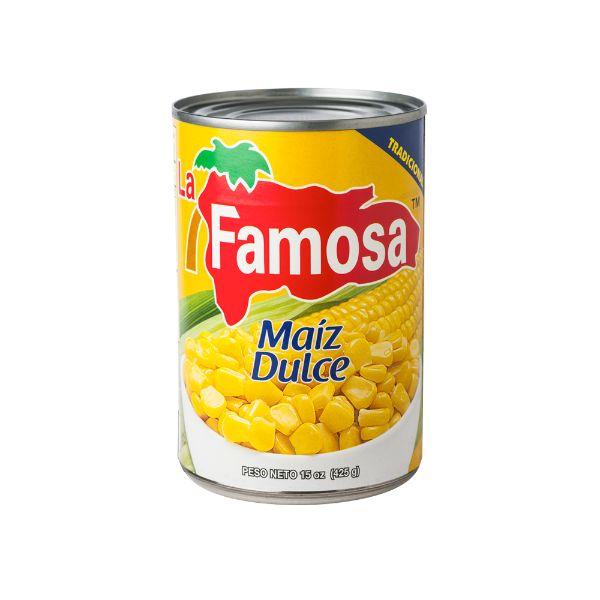 La Famosa Maíz Dulce 15 Onzas