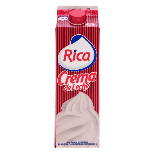 Rica Crema de Leche 1 Litro